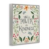 Stupell Industries Floral Power in Kindness, 16" x 20" - 3 of 4