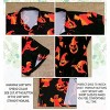LA LEELA Mens Hawaiian Short Sleeve Button Down Shirt Men's Halloween Costumes Summer Shirt Casual Beach Vacation Shirts for Men Funny - 4 of 4