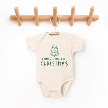 The Juniper Shop Home For Christmas Baby Bodysuit