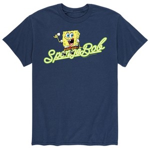 Men's - SpongeBob SquarePants - Neon Coffee Short Sleeve Graphic T-Shirt - 1 of 4