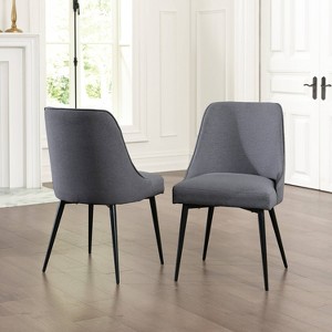 18" Set of 2 Colfax Side Chairs - Steve Silver - 1 of 4