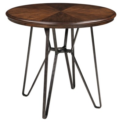 Centiar Round Dining Room Counter Table Brown - Signature Design by Ashley