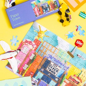 Piecework Puzzles - Paper Town - 1 of 4