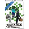 Trends International Minecraft: 15th Anniversary - Hostile Behavior Unframed Wall Poster Prints - 3 of 4