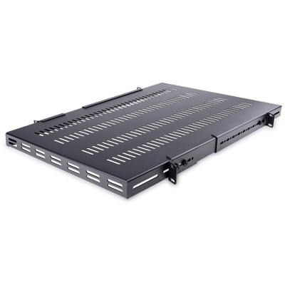 StarTech.com Adjustable Heavy Duty 1U Vented Rack Mount Shelf - ADJSHELFHDV