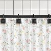 Home Mart Goods 12 Piece Set - Matte Black Square Button Heavy Duty Shower Curtain Hooks Rings Rustproof Metal - 4 of 4
