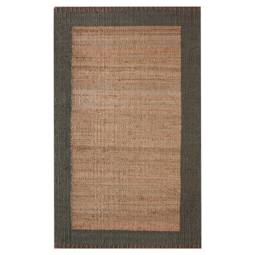 nuLOOM Hand Tufted Jute Cameron Jute Accent Rug - Natural (4'X6')
