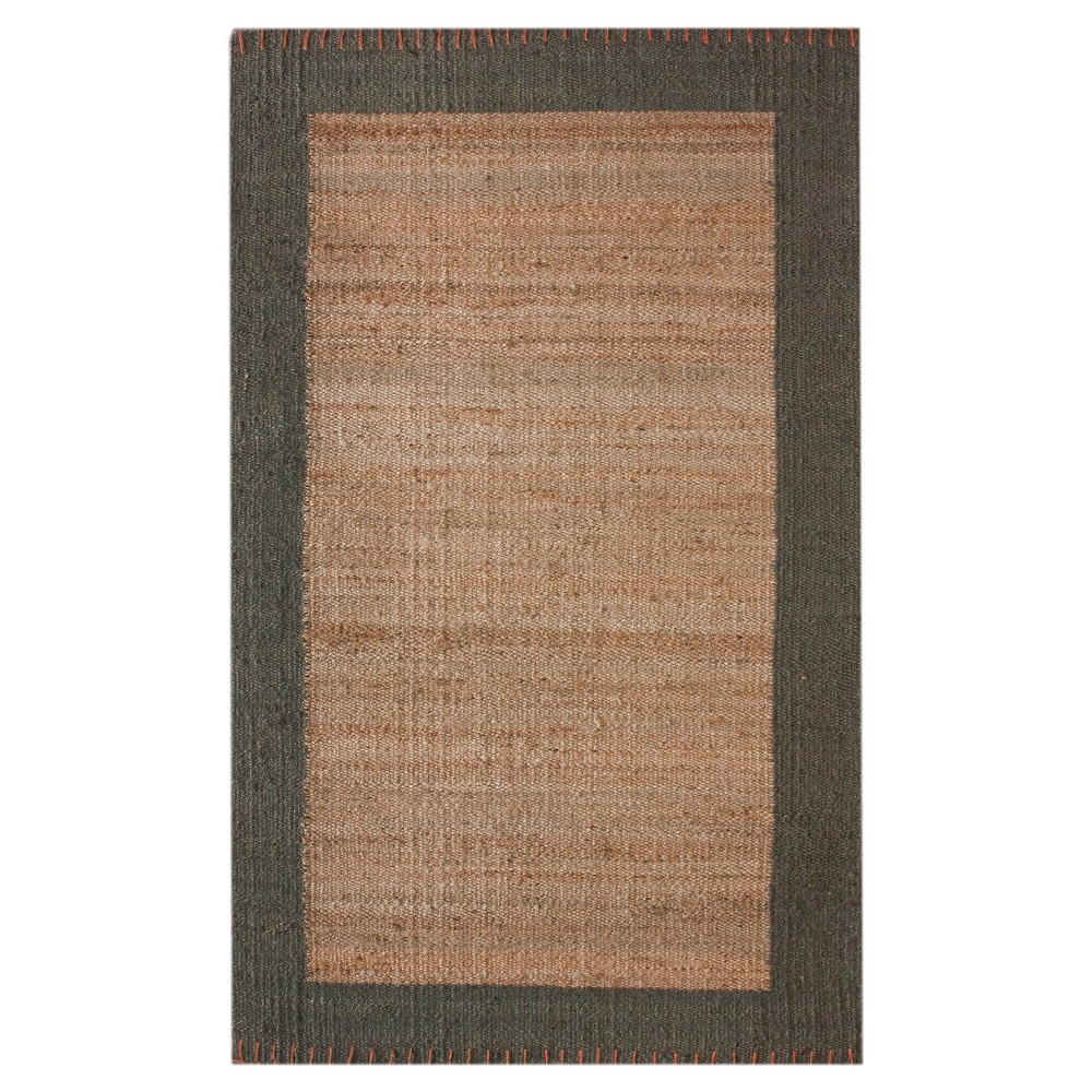 nuLOOM Hand Tufted Jute Cameron Jute Accent Rug - Natural (4'X6')