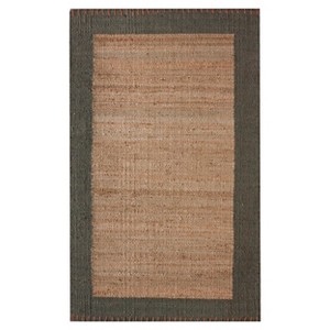 nuLOOM Hand Tufted Jute Cameron Jute Accent Rug - Natural (4