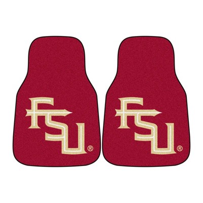 NCAA Florida State Seminoles Carpet Car Mat Set - 2pc