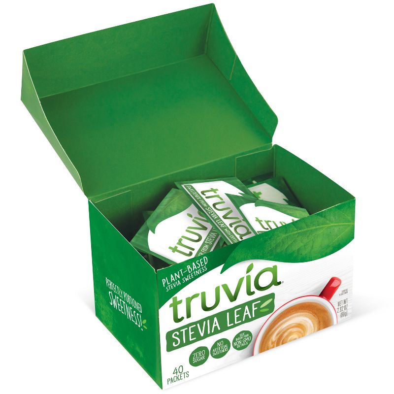 Truvia Original Calorie-Free Sweetener from the Stevia Leaf - 40 packets/2.82oz, 4 of 11