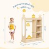 Arceso Kids Dress up Storage with Mirror,Armoire Wardrobe Closet for Kids Room - 3 of 4