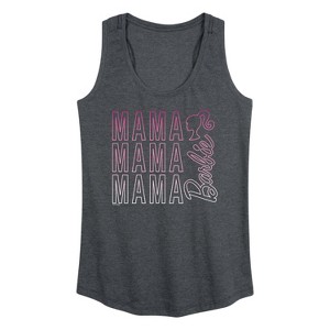 Women's - Barbie - Mama Graphic Racerback Tank - 1 of 4