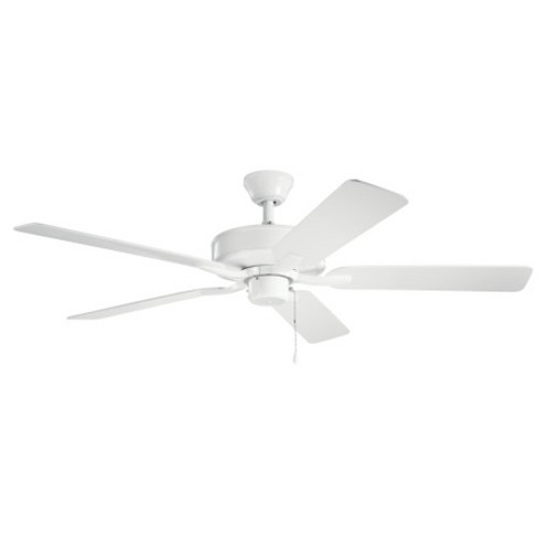 Kichler 330015 52 5 Blade Indoor Outdoor Ceiling Fan White