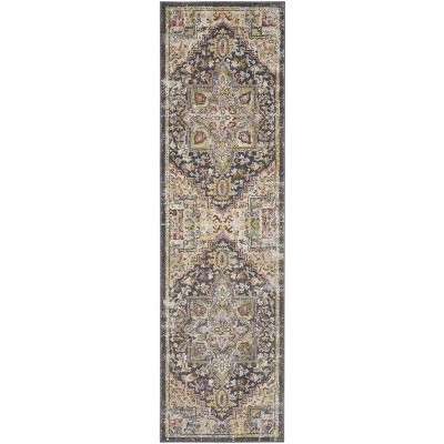 Nourison Juniper Jpr04 Indoor Only Area Rug - Charcoal Multi 2'2