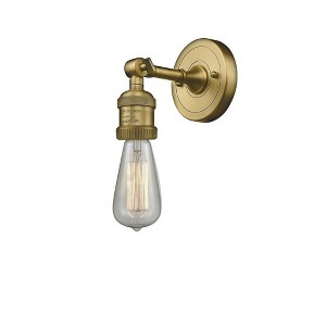 Bare Bulb - 1 Light Wall Sconce In Traditional Style-6.38 Inches Tall and 4.5 Inches Wide - 1 of 1