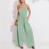 Women's Elegant Square Neck Jumpsuit for Casual Summer Look - Cupshe - 2 of 4