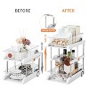 2-Tier Under Sink Organizers And Storage, Pull-Out Cabinet Organizer, Under Sink Kitchen Cupboard Storage Organiser For Kitchen & Bathroom - 4 of 4