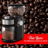 Brentwood 8 Ounce Automatic Burr Coffee Bean Grinder Mill in Black - 2 of 4