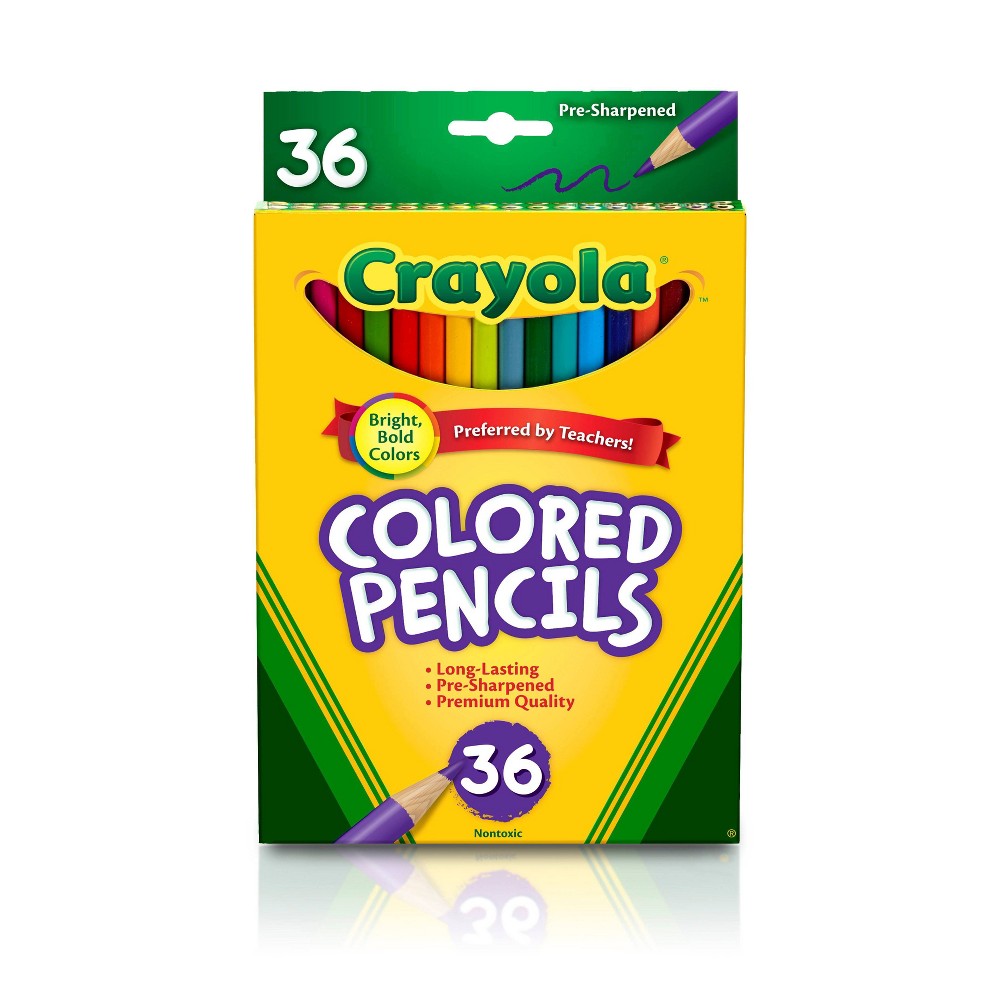 UPC 071662040369 product image for Crayola 36pk No.2 Colored Pencils | upcitemdb.com