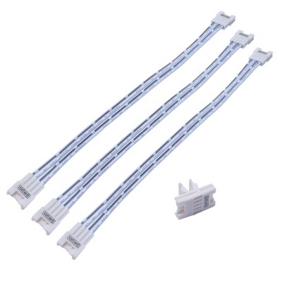 Armacost Lighting SureLock 4 Pin RGB LED Strip Light Connector Assortment Pack Light Accessory