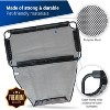 Zone Tech Car Dog Mesh Pet Barrier - Premium Quality Super Safe Universal Large Padded Steel with Full Mesh Cover Fit for Cars, Trucks and SUV’s - 4 of 4