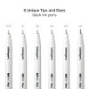 KINGART PRO Inkline Fine Line Pens , 6 pc - 2 of 4