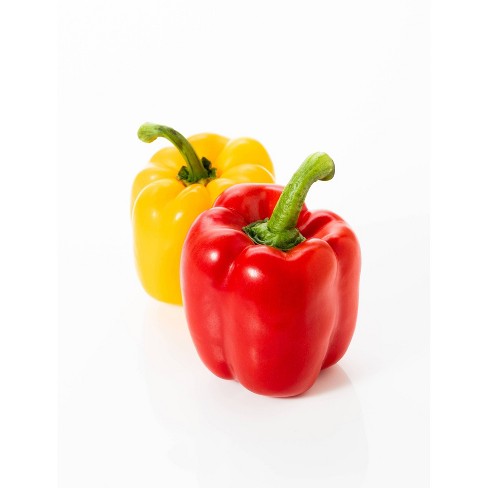 Organic Rainbow Bell Peppers - 2ct : Target