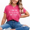 Simply Sage Market Women's I Run On Kisses and Chaos Short Sleeve Graphic Tee - 2 of 3