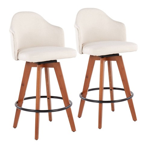 Set of 2 Ahoy Height Barstools - LumiSource - image 1 of 4