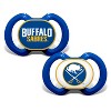 BabyFanatic Officially Licensed Unisex Pacifier 2-Pack - NHL Buffalo Sabres - 2 of 3