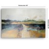 Americanflat Canvas Wall Art Featuring Beige, Blue, Green, Purple and White Tones - Gallery Wrap - Landscape Wall Art - 2 of 4