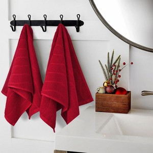 BAGOKIE 2-Piece Hand Towels Set - 1 of 4
