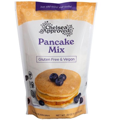 Chelsea Approved - Pancake & Waffle Mix, Gluten Free, Vegan, Egg Free, Dairy Free, Kosher, 20 Oz