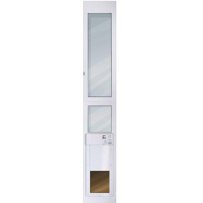 Power Pet Patio Panel for Sliding Glass Door Installations, Wi-Fi Smartphone Controlled, Double Pane, Low E