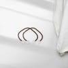Unique Bargains Buckle Faux Pearl Curtain Tie Polyester ABS 2 Pcs - 2 of 4