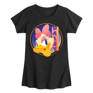 Girls' - Disney - Daisy Fitted Short Sleeve Graphic T-Shirt - 1 of 4