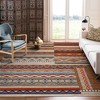 Garvee Area Rug for Living Room, Washable Rug Farmhouse Neutral Rug, Geometric Rug Low Pile Non-Slip Soft Rug for Dining Room Bedroom - 2 of 4