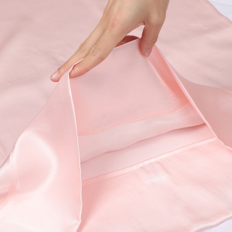 PiccoCasa Silk Pillowcase for Hair and Skin 1 Pc, 3 of 6