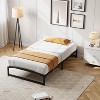 Garvee Metal Bed Frame, Low Profile Platform w/Steel Slats, No Box Spring Needed, Easy Assembly - 4 of 4