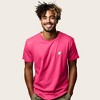 Dalix Ghost Embroidered Soft Cotton Short Sleeve T Shirt Mens - 4 of 4