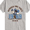 Boys' - Sesame Street - Cookie Monster One Since 1969 Short Sleeve Graphic T-Shirt - 2 of 4