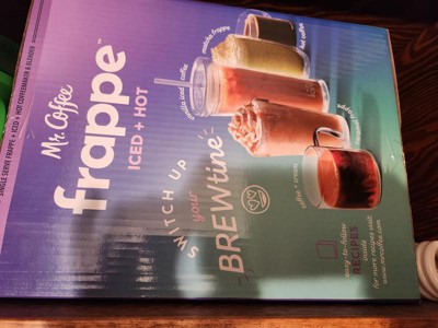 MR. COFFEE BVMCFM1J Full-fledged Frappe maker New Cafe Frappe