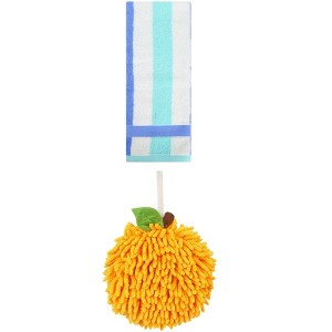 REGALWOVEN Soft Absorbent Bathroom Hand Towel Set 6" x 6"/13" x 29" 2 Packs - 1 of 4