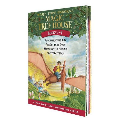 Magic Tree House Boxed Set Books 1 4 Magic Tree House Series Paperback Mary Pope Osborne Target