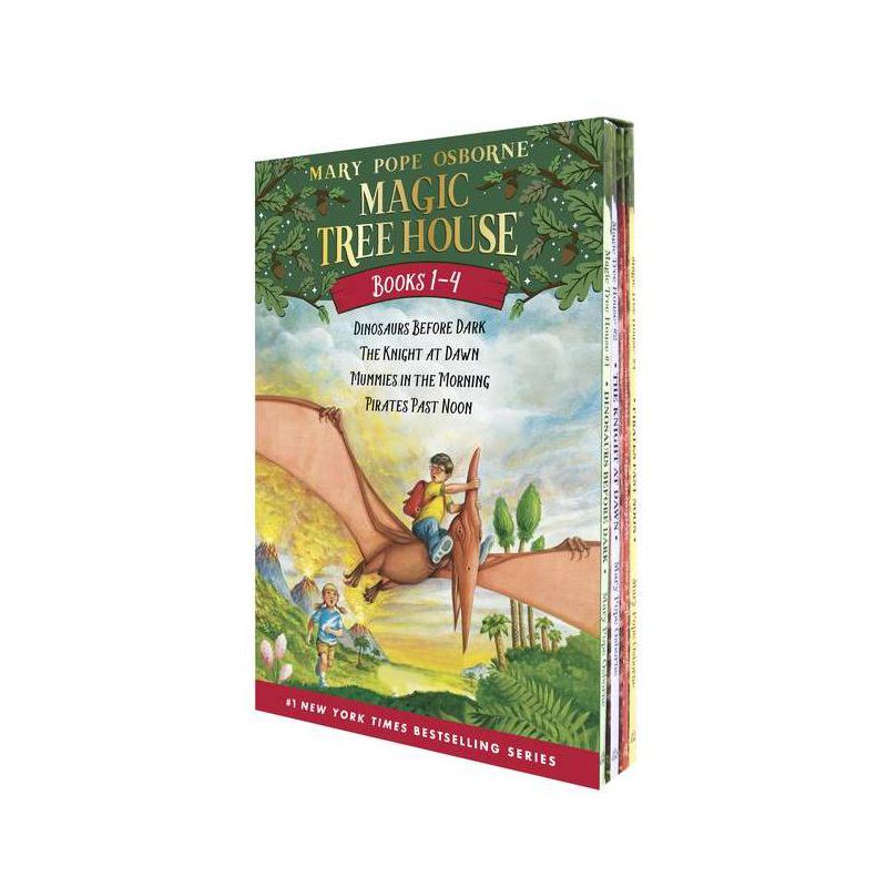 Magic Tree House Boxed Set: Books 1 - 4 (Magic Tree House Series) (Paperback) (Mary Pope Osborne), 1 of 2