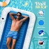 POOLSIDER Inflatable Tanning Pool Lounger | Large Inflatable Tanning Bed for Adults | Tanning Float - 3 of 4