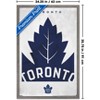 Trends International NHL Toronto Maple Leafs - Logo 25 Framed Wall Poster Prints - 3 of 4