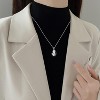 Spooky Ghost & Cat Charm Necklace - Tiny Talisman Pendant, Halloween Jewelry Gift for Best Friends - 2 of 4