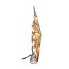 Kurt Adler 10-Light LED Capiz Bethlehem Star Tree Topper, 8-Point, Brass, 11.4" - 2 of 4